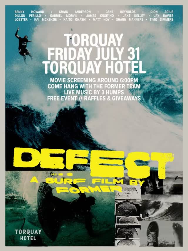 DEFECT - A surf film by FORMER