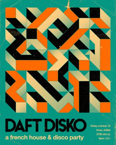 DAFT DISKO - a french house & disco party