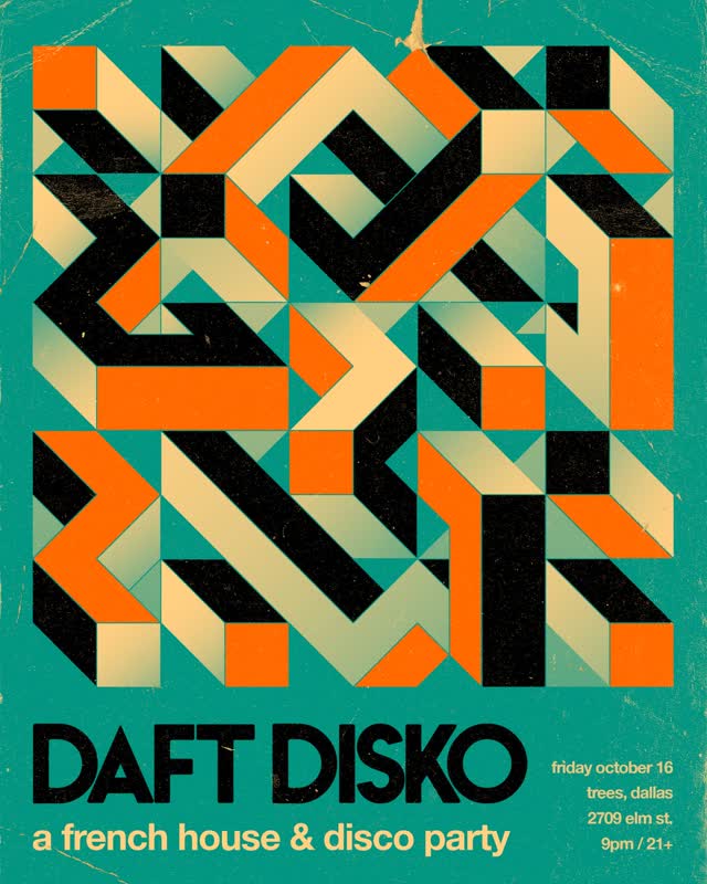 DAFT DISKO - a french house & disco party