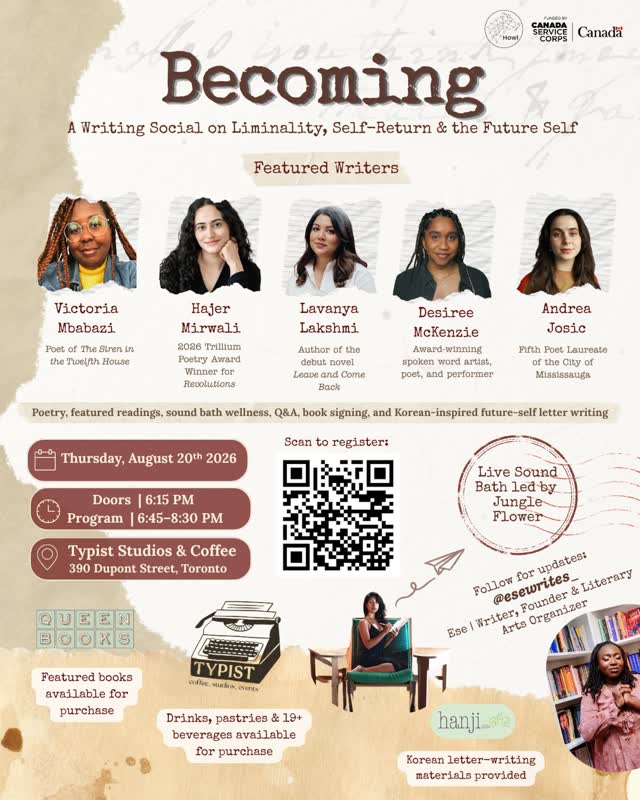 Becoming: A Writing Social on Liminality, Self-Return & the Future Self