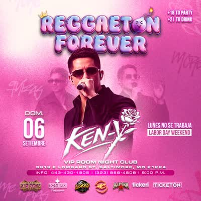 REGGAETON FOREVER - KEN-Y EN VIVO