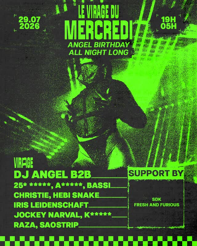 Le Virage du Mercredi - Anniversaire de DJ ANGEL