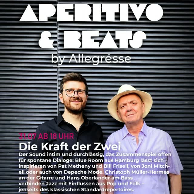 Aperitivo & Beats: Die Kraft der Zwei