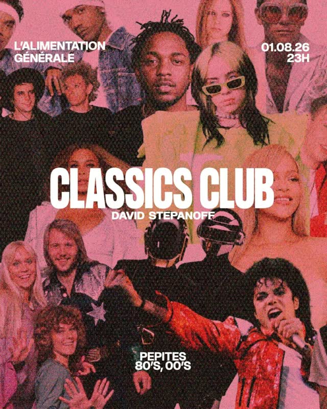 CLASSICS CLUB - PEPITES 80's to 20's