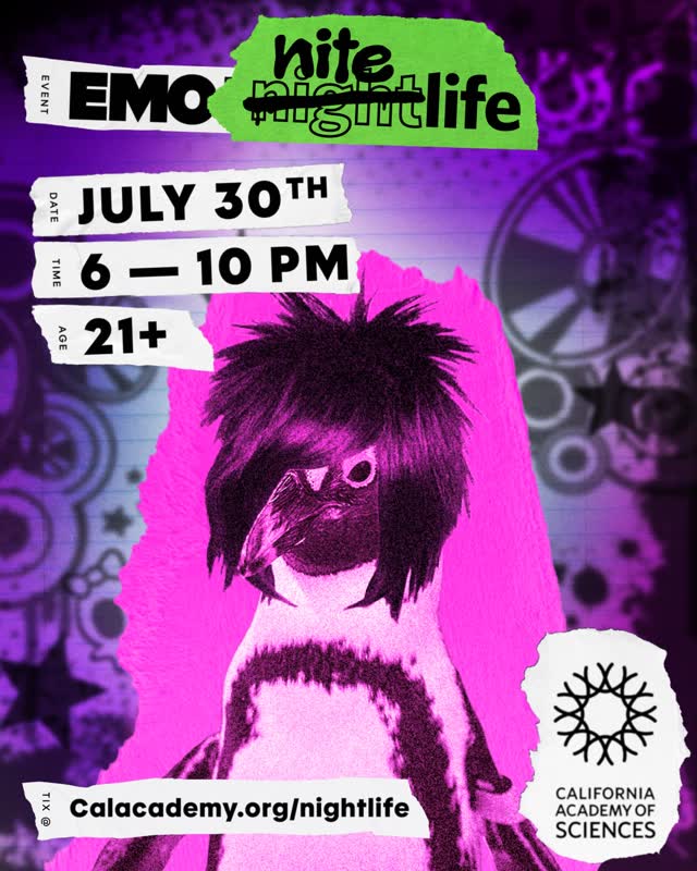 EMO NIGHT at the California Academy of Sciences