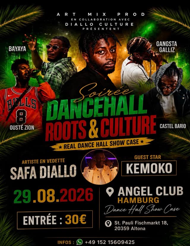 Soirée DANCEHALL ROOTS & CULTURE