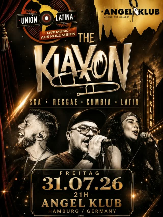 The Klaxon – Live aus Kolumbien im AngelKlub Hamburg