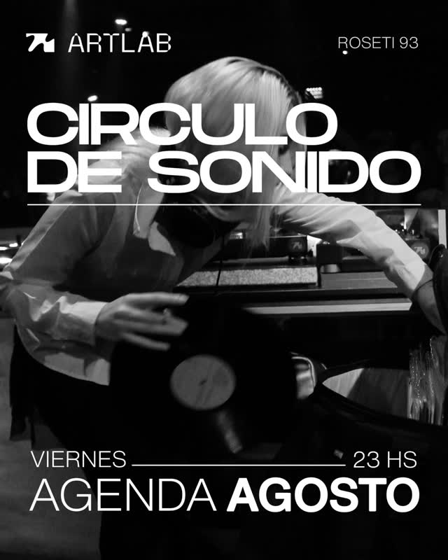 Agenda Círculo de Sonido Agosto