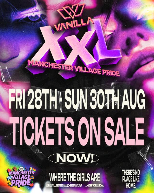 VANILLA XXL IS BACK for Manchester Village Pride