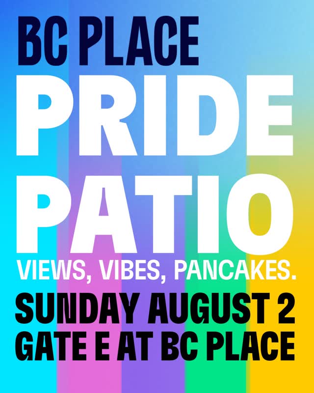 BC PLACE PRIDE PATIO