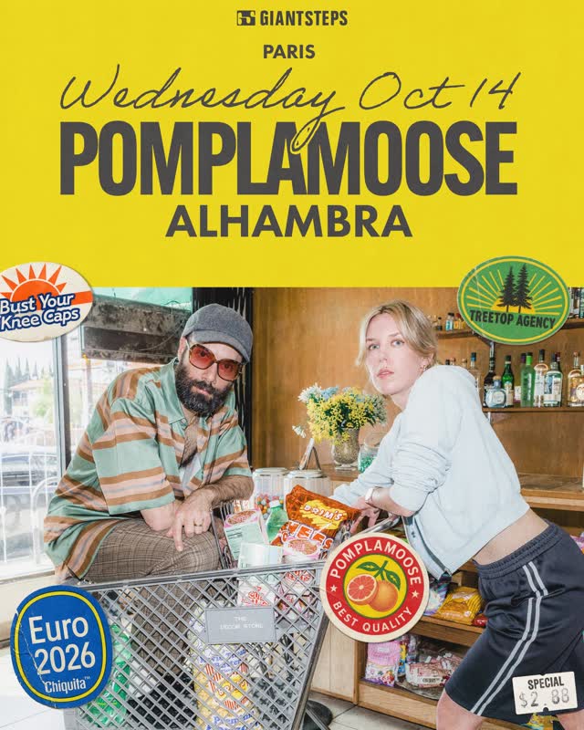 Le duo phénomène Pomplamoose investit L’Alhambra le 14.10