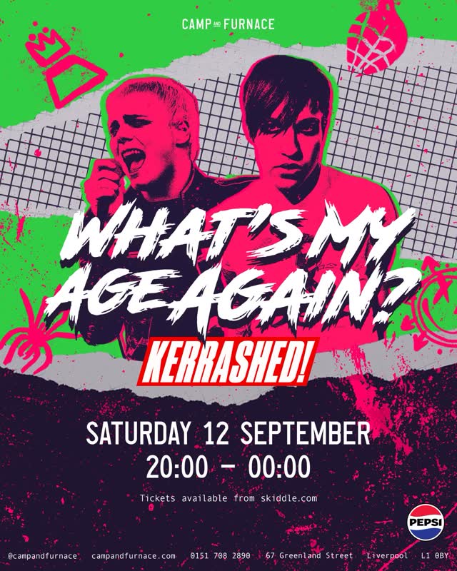 What's My Age Again?! - Emo & Pop Punk Night