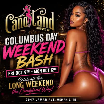 Columbus Day Weekend Bash!