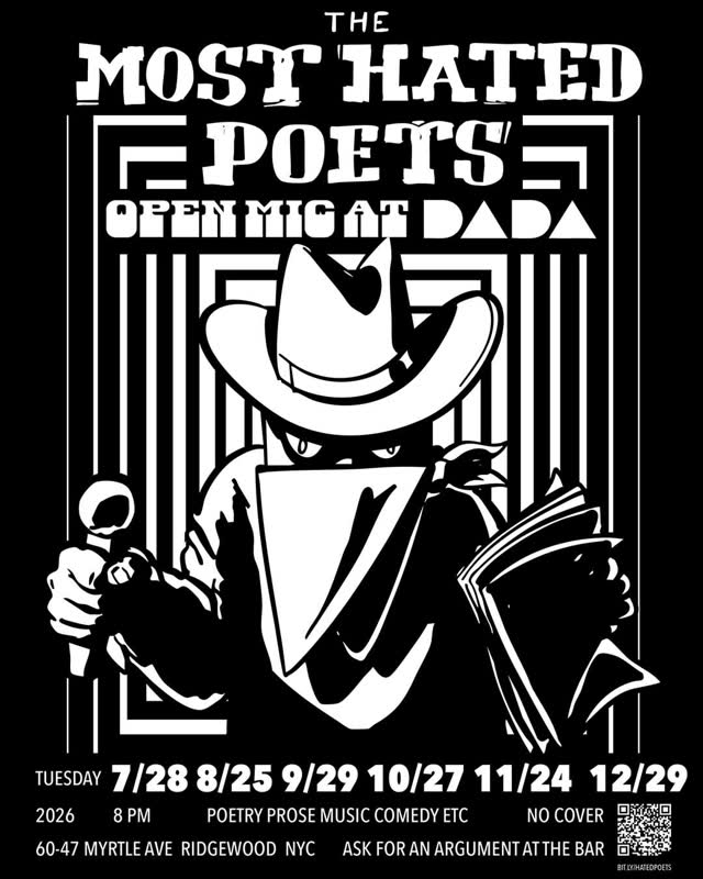 Most Hated Poets Open Mic