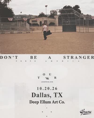 Don't Be A Stranger tour