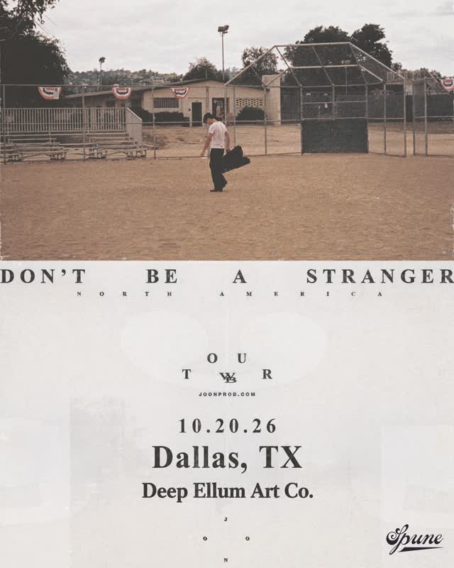 Don't Be A Stranger tour