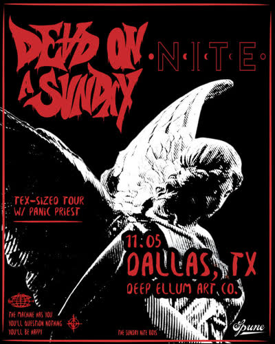 deadonasunday + wearethenite are back again with panic_priest
