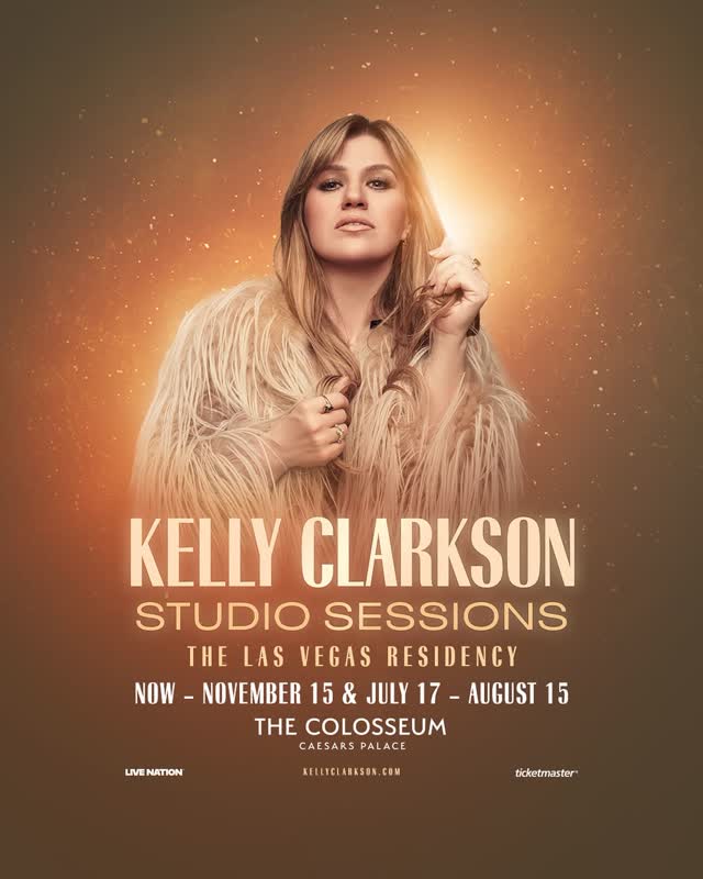 New dates for Kelly Clarkson at The Colosseum at Caesars Palace