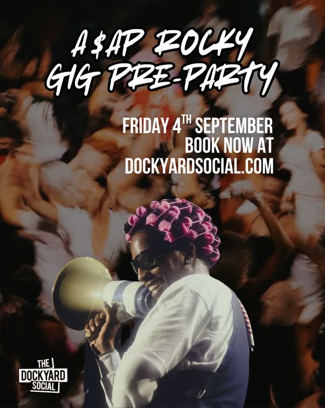 A$AP ROCKY GIG PRE-PARTY