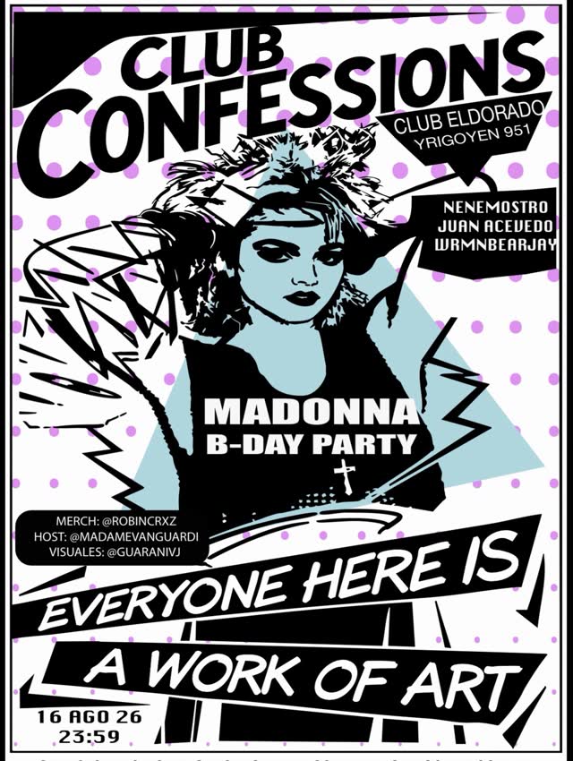 MADONNA B-DAY PARTY