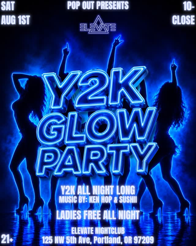 Portland Y2K Glow Party