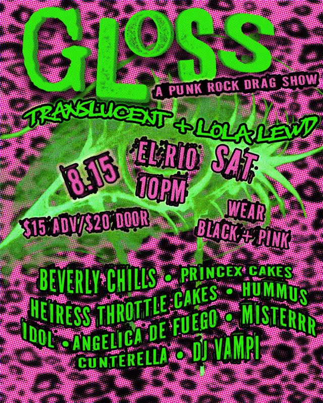 GLOSS: A PUNK ROCK DRAG SHOW