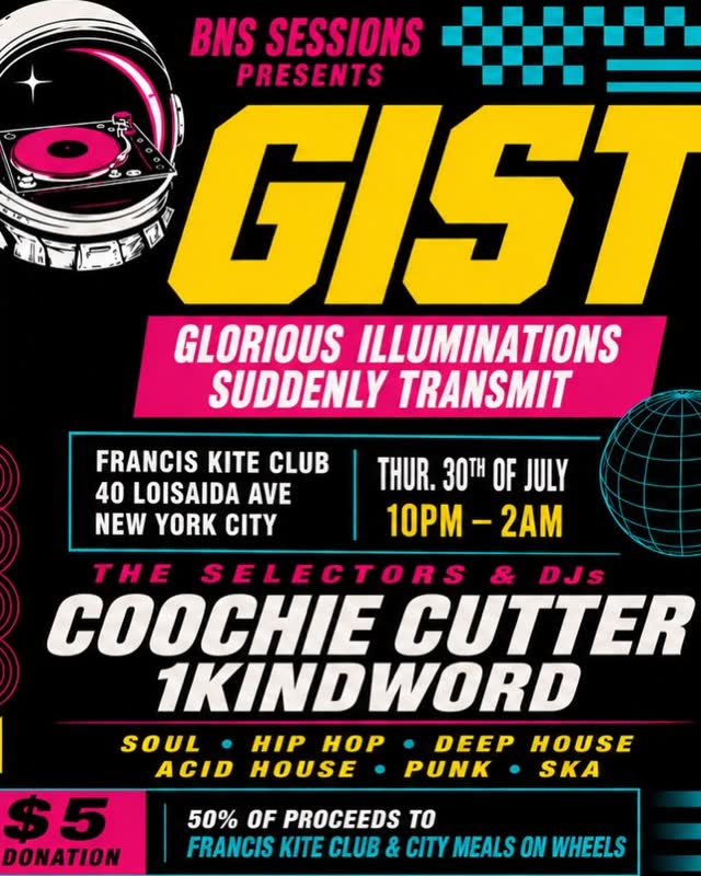 GIST (GLORIOUS ILLUMINATIONS SUDDENLY TRANSMIT)