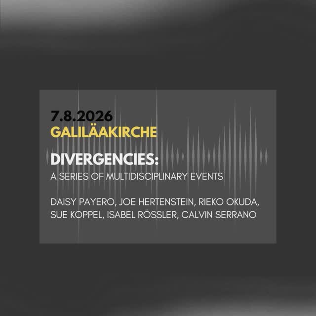 DIVERGENCIES: A series of Multidisciplinary Events