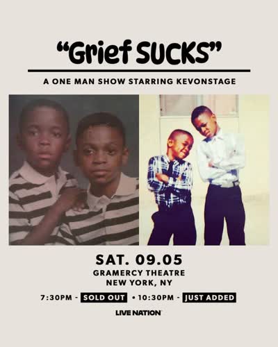 Grief Sucks: A One Man Show