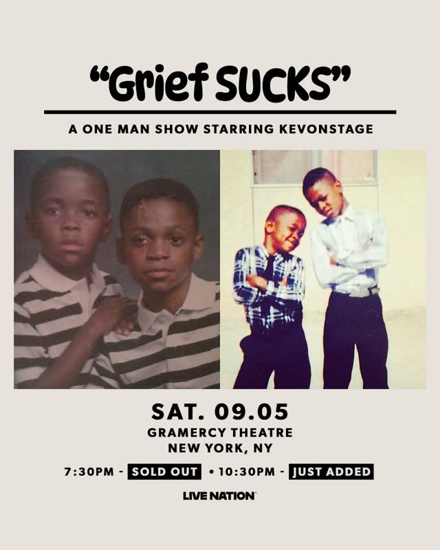 Grief Sucks: A One Man Show