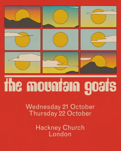 The Mountain Goats live this October
