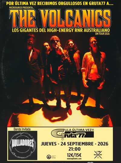 THE VOLCANICS - LOS GIGANTES DEL HIGH-ENERGY RNR AUSTRALIANO
