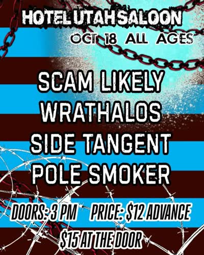 SCAM LIKELY, WRATHALOS, SIDE TANGENT, POLE SMOKER
