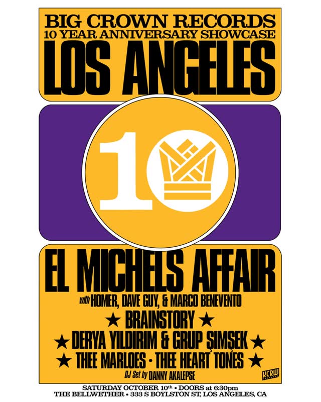Big Crown Records 10 Year Anniversary Showcase