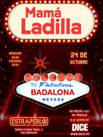 Mamá ladilla en Sala Estraperlo