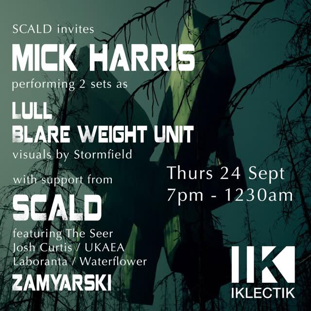 SCALD invites MICK HARRIS