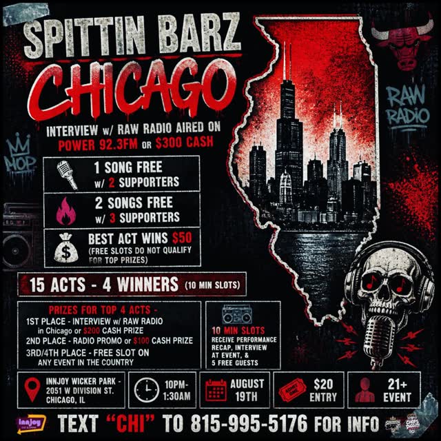 SPITTIN BARZ - CHICAGO