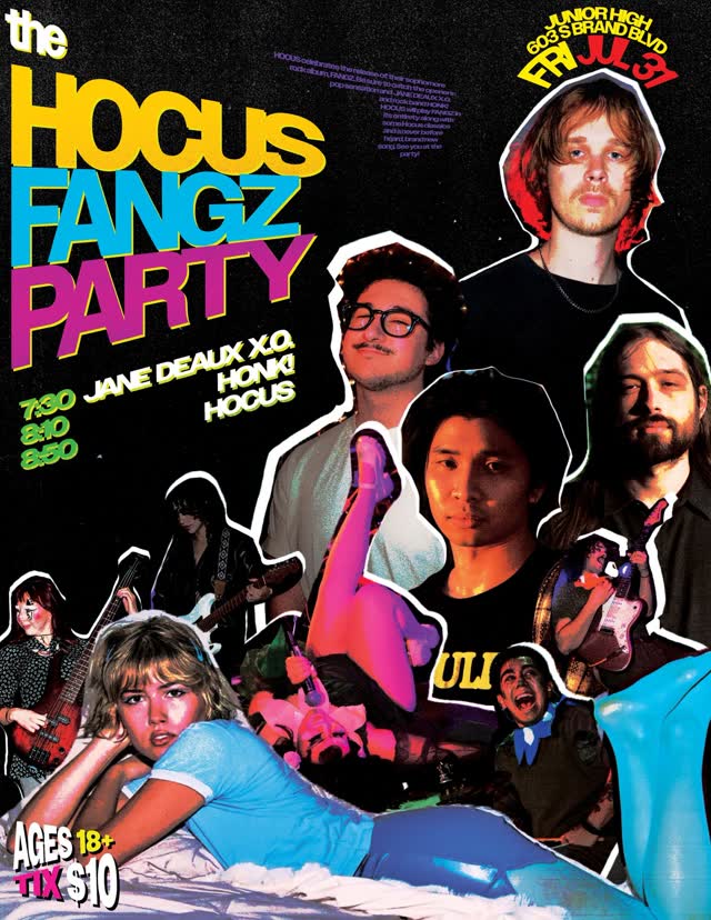 the HOCUS FANGZ PARTY