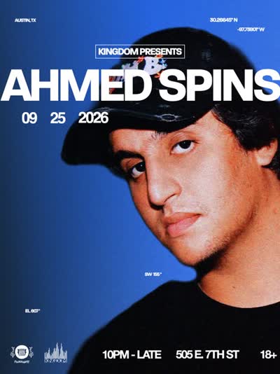 Ahmed Spins Kingdom Debut