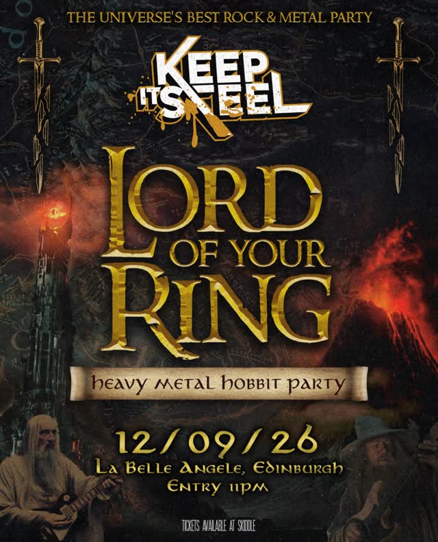 Keep It Steel: Lord of Your Ring - Heavy Metal Hobbit Party