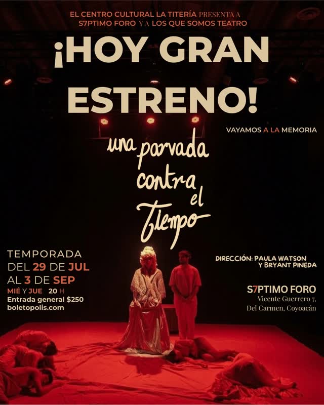 UNA PARVADA CONTRA EL TIEMPO