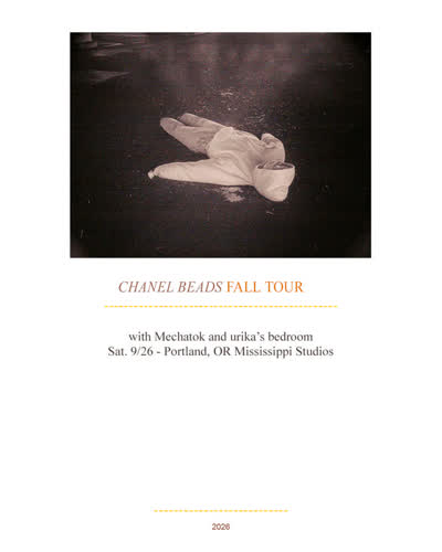 Chanel Beads play Mississippi Studios with Mechatok and Urika's Bedroom