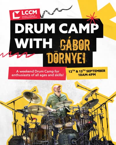 DRUM CAMP WITH GÁBOR DÖRNYEI