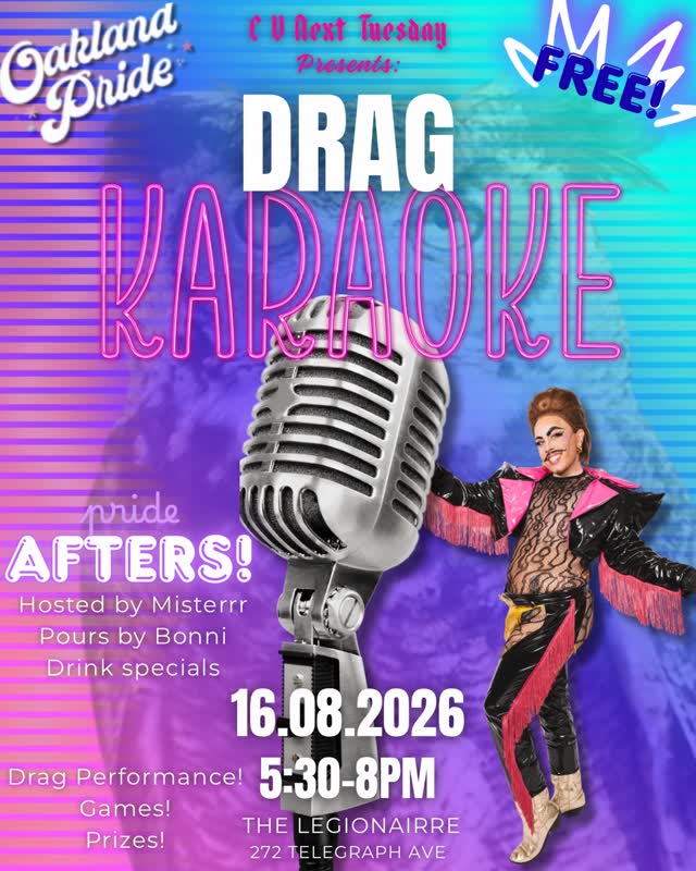 Oakland Pride Presents: DRAG KARAOKE