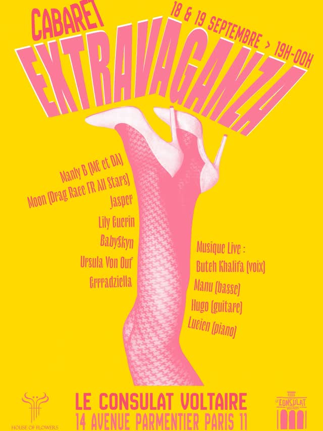 CABARET EXTRAVAGANZA #8 - La Nouvelle Saison