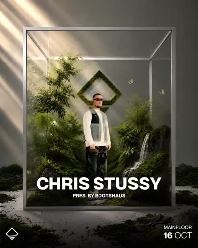 CHRIS STUSSY. First time at Bootshaus.