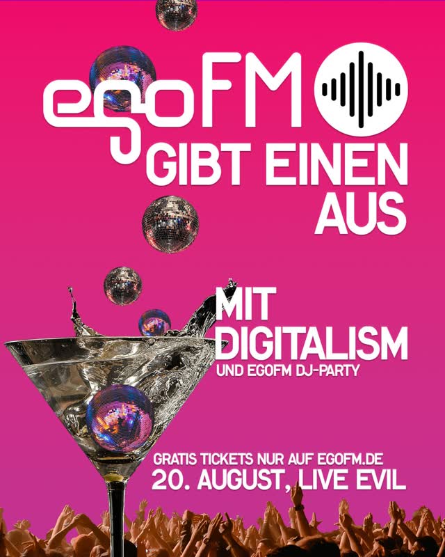 egoFM gibt einen aus