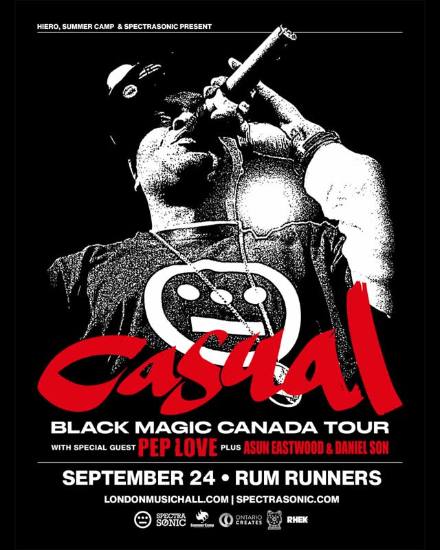 CASUAL BLACK MAGIC CANADA TOUR