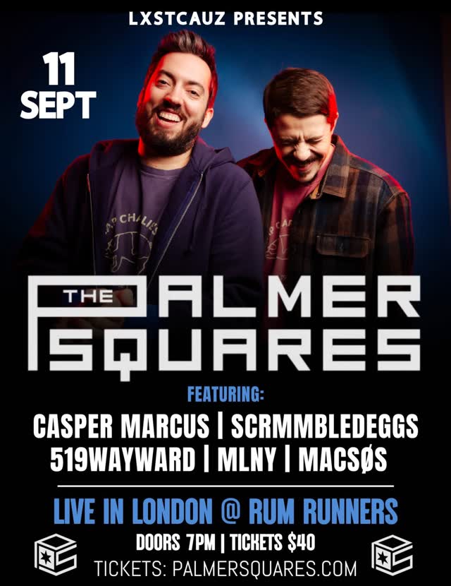 THE PALMER SQUARES live in LONDON
