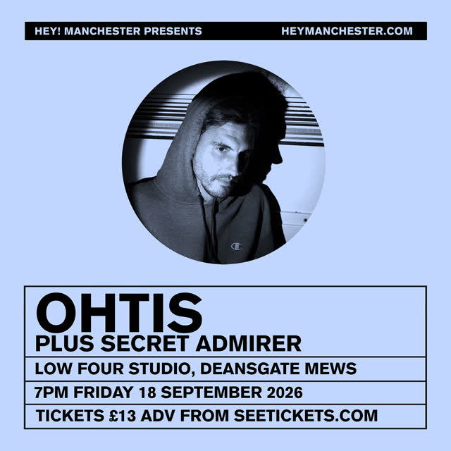 SecretAdmirer will join Ohtis band at Low Four Studio